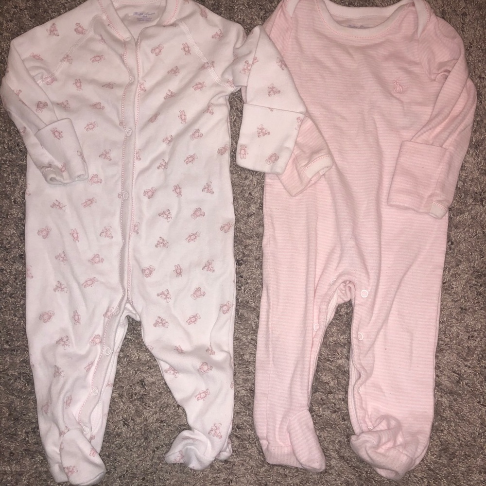 Infant Girl Polo sleepers